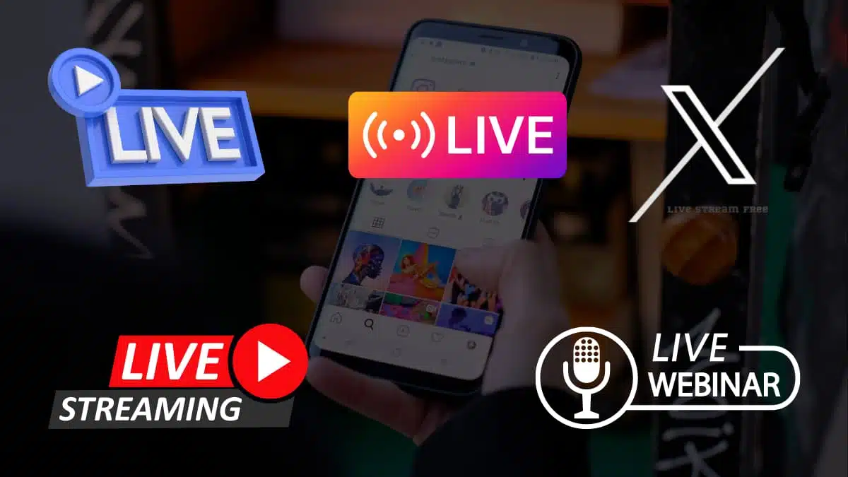 Social Media Live Streaming Platforms